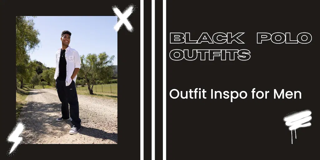 Black Polo T-Shirt Combination: Stylish Outfit Ideas for Men