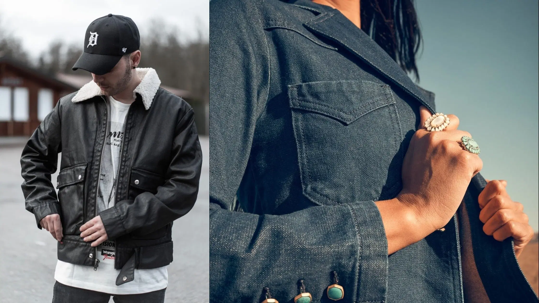 Denim Meets Classic: The Enduring Denim Jacket and White Shirt