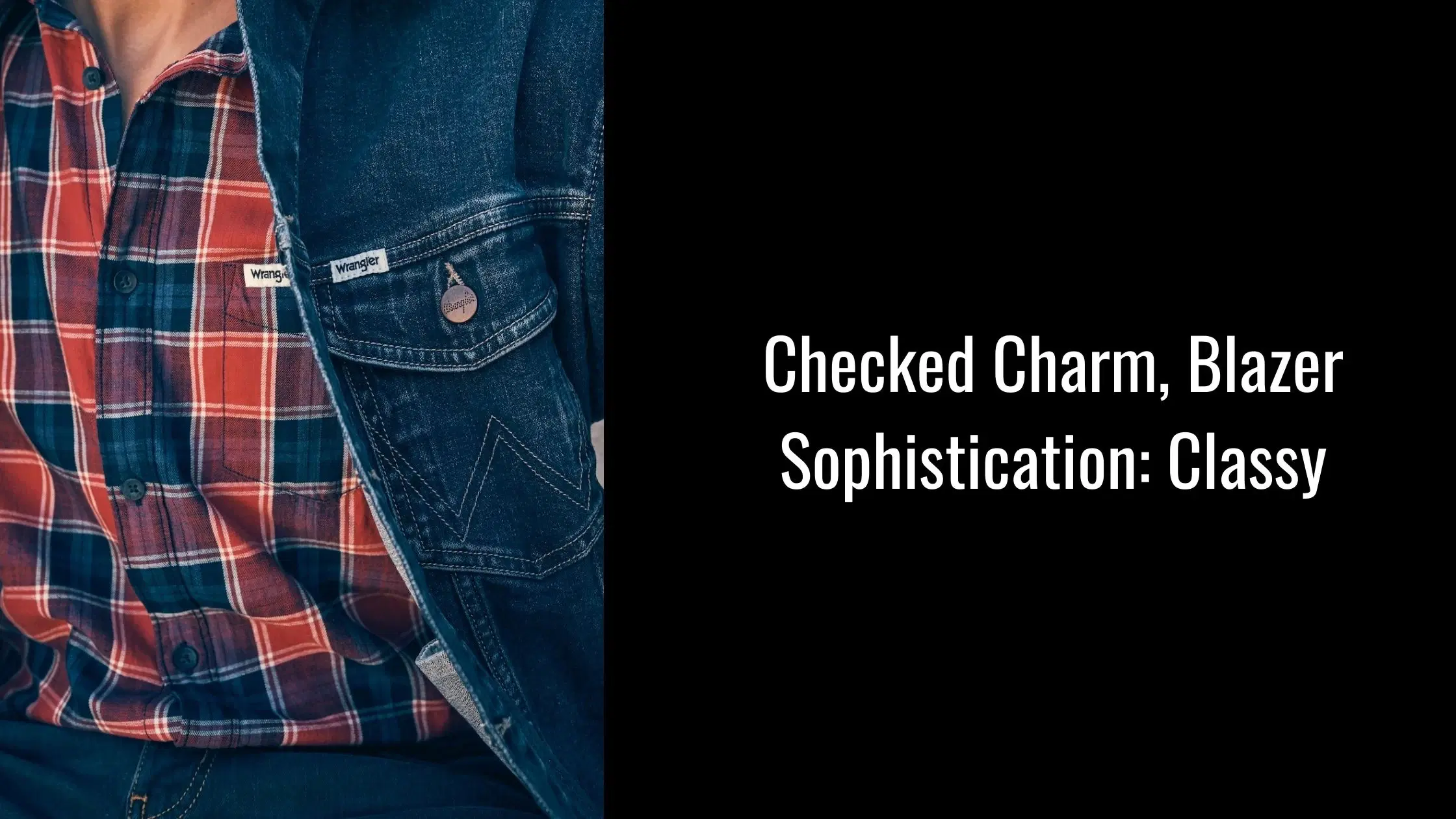 Stylish Checkered Shirt and Blazer Collection