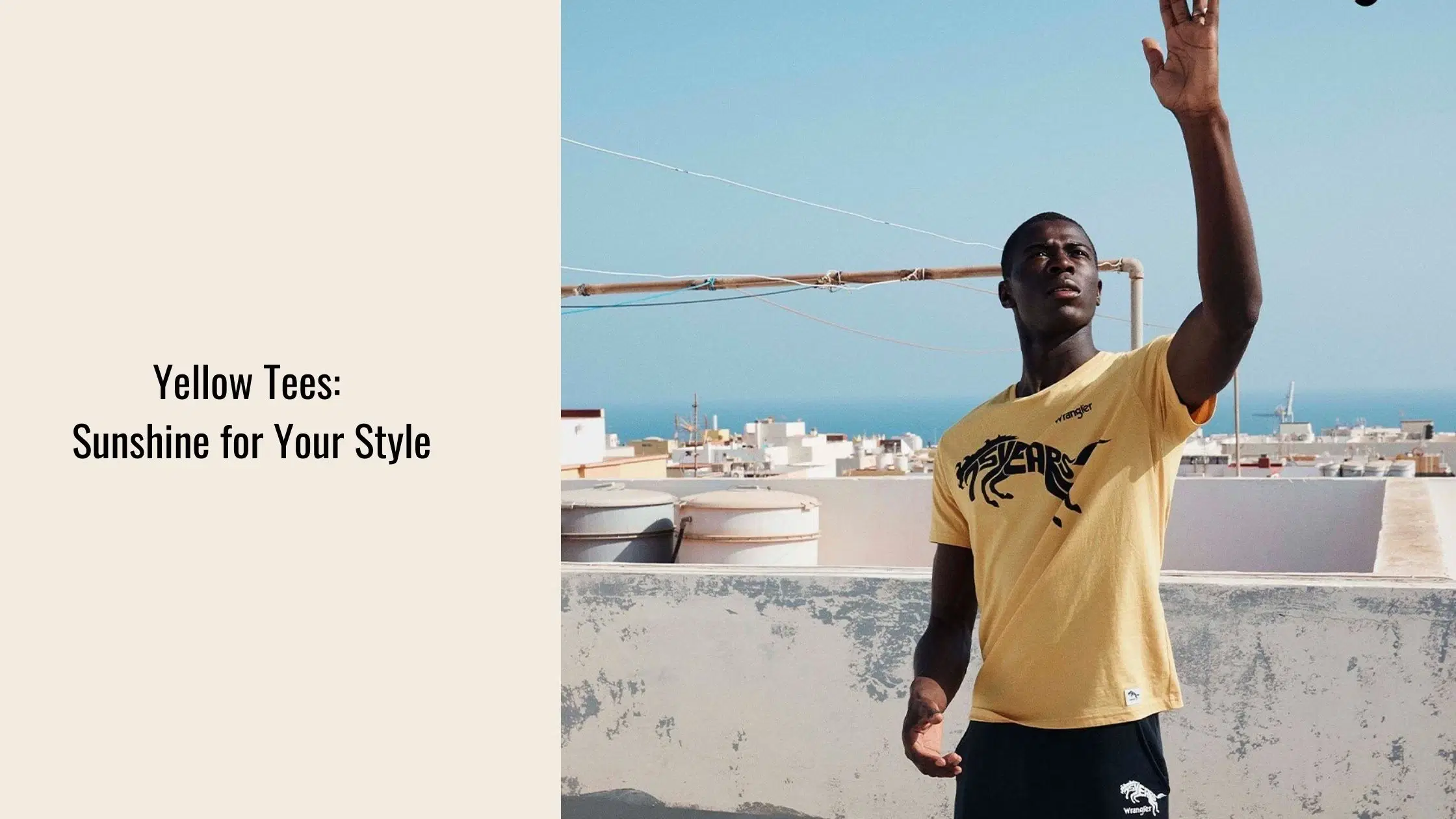 Yellow T-Shirt Combination: Brighten Your Style Instantly